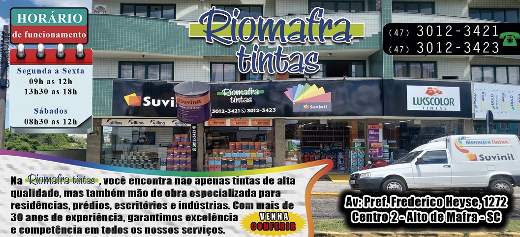 RIOMAFRA TINTAS