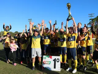 100 Controle vence jogo decisivo e levanta a Taça do Municipal de Futebol de Campo de São Bento do Sul