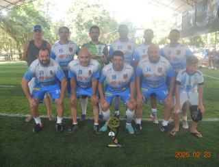 Amigos do XV campeão do 1° Torneio Intermunicipal " Quarentinha Paiol Soccer"2025