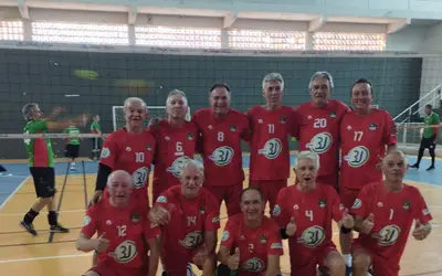 Equipe de São Bento participa do Circuito Estadual de Vôlei Sênior e conquista Bronze