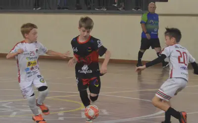 Copa Norte de Futsal de Base chega na última etapa neste final de semana em Riomafra 