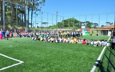 Prefeitura fará nova licitação para a cobertura da quadra esportiva da Escola Mathias Augusto Bohn